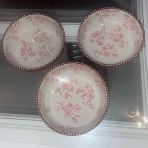 Set of 3 bowls by Temp-tations